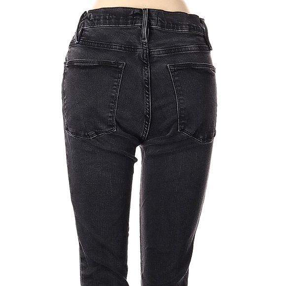 Frame Denim Le High Skinny Petal Hem in Harrington wash Gray Sz 26 - Picture 5 of 11